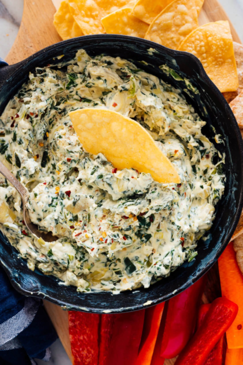 Creamy Spinach Artichoke Dip