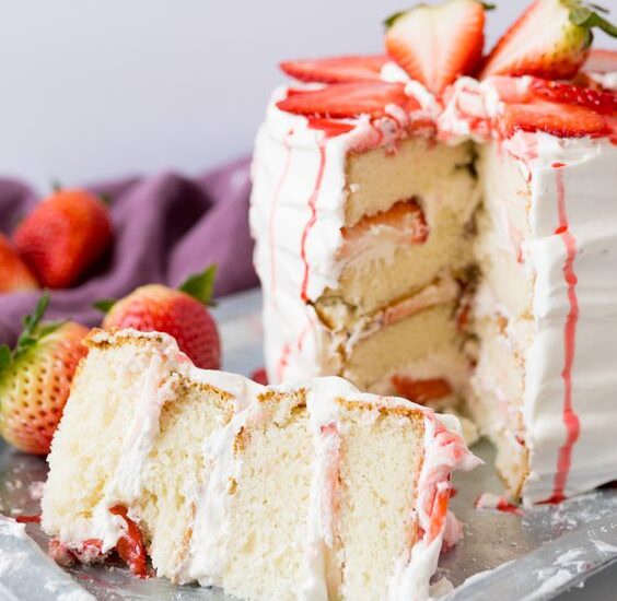 4th of July Strawberry Shortcake